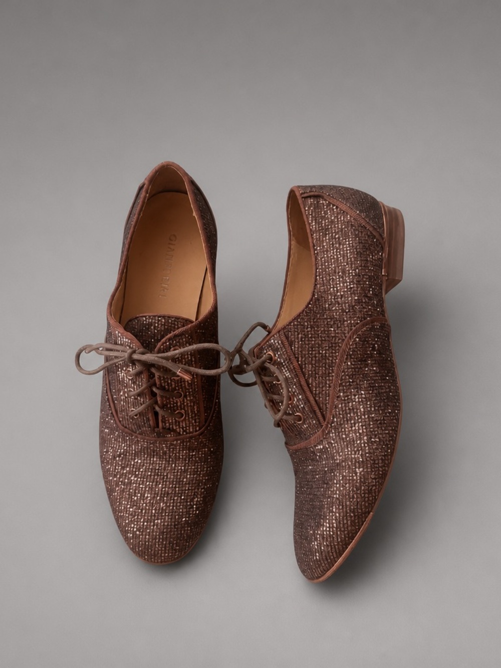 Gianni Bini Oxford Glitter Shoes